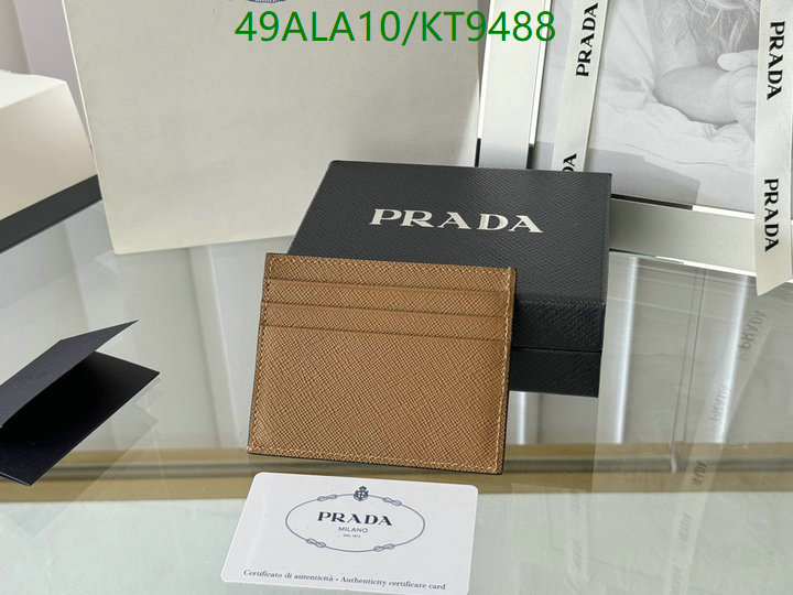 Prada-Wallet Mirror Quality Code: KT9488 $: 49USD