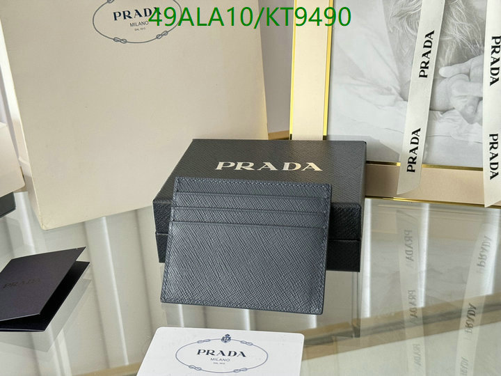 Prada-Wallet Mirror Quality Code: KT9490 $: 49USD