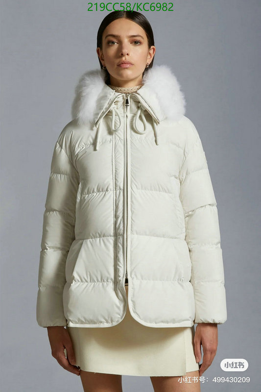 Moncler-Down jacket Women Code: KC6982 $: 219USD