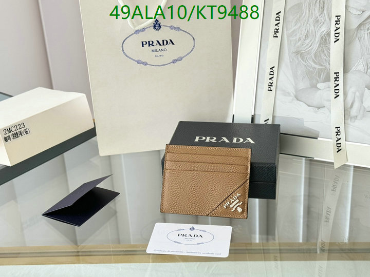 Prada-Wallet Mirror Quality Code: KT9488 $: 49USD