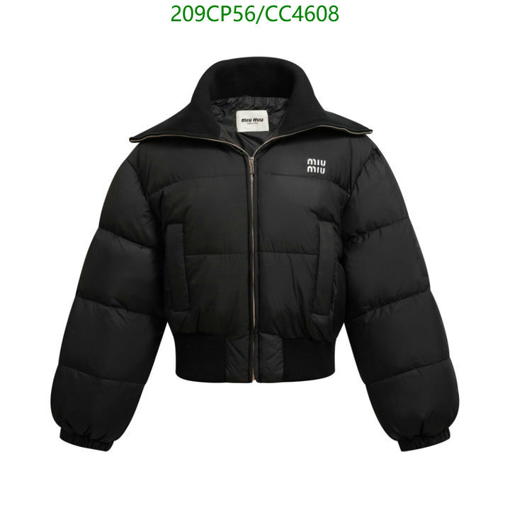 Miu Miu-Down jacket Women Code: CC4608 $: 209USD