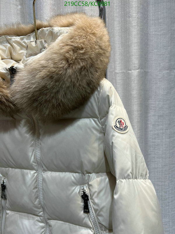 Moncler-Down jacket Women Code: KC6981 $: 219USD