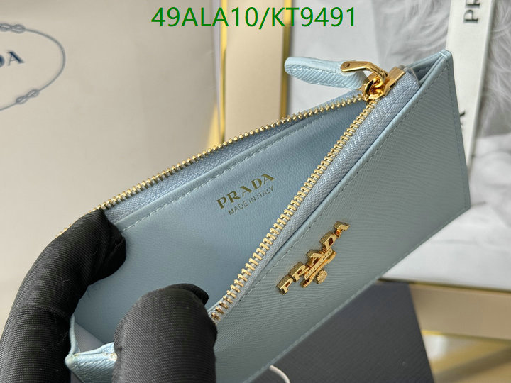 Prada-Wallet Mirror Quality Code: KT9491 $: 49USD