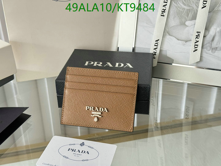 Prada-Wallet Mirror Quality Code: KT9484 $: 49USD