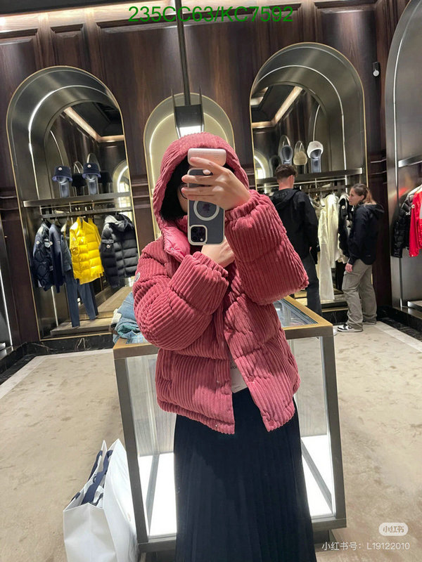 Moncler-Down jacket Women Code: KC7592 $: 235USD