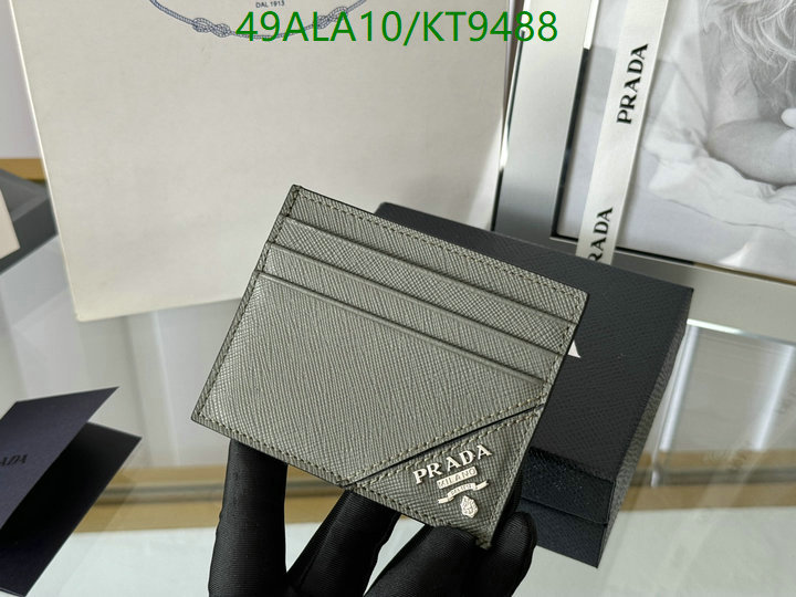 Prada-Wallet Mirror Quality Code: KT9488 $: 49USD