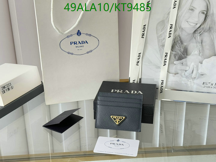 Prada-Wallet Mirror Quality Code: KT9485 $: 49USD