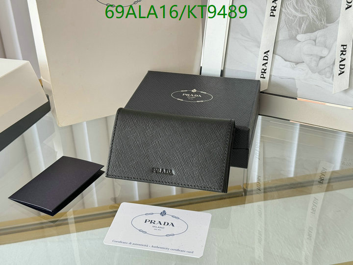 Prada-Wallet Mirror Quality Code: KT9489 $: 69USD