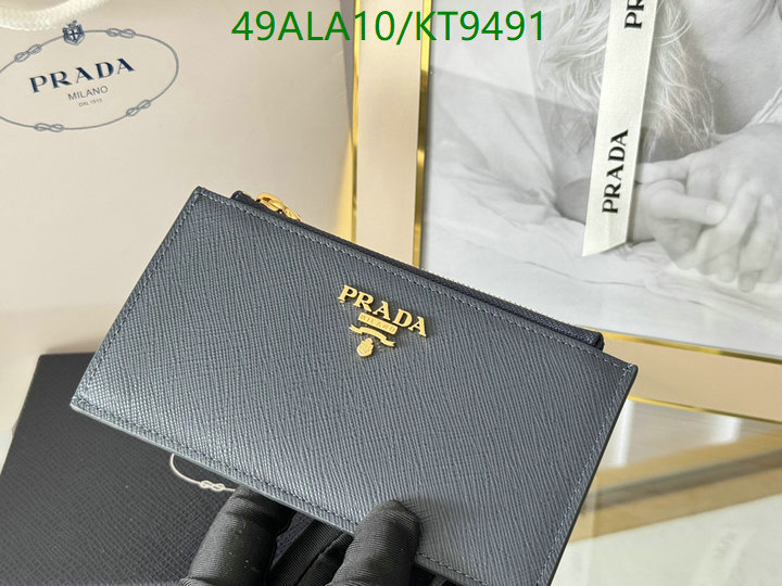 Prada-Wallet Mirror Quality Code: KT9491 $: 49USD