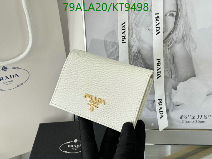 Prada-Wallet Mirror Quality Code: KT9498 $: 79USD