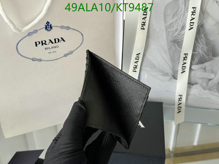 Prada-Wallet Mirror Quality Code: KT9487 $: 49USD