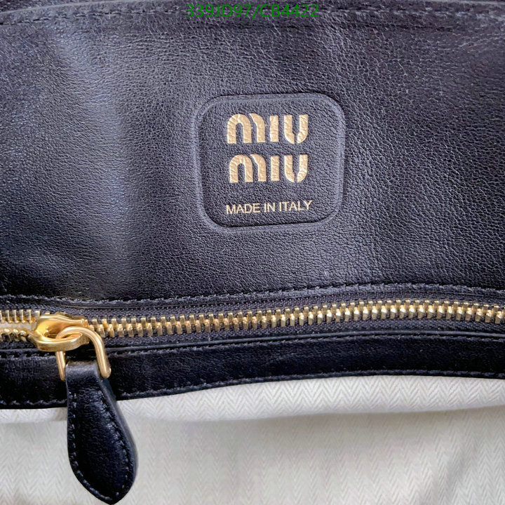 Miu Miu-Bag-Mirror Quality Code: CB4422 $: 339USD