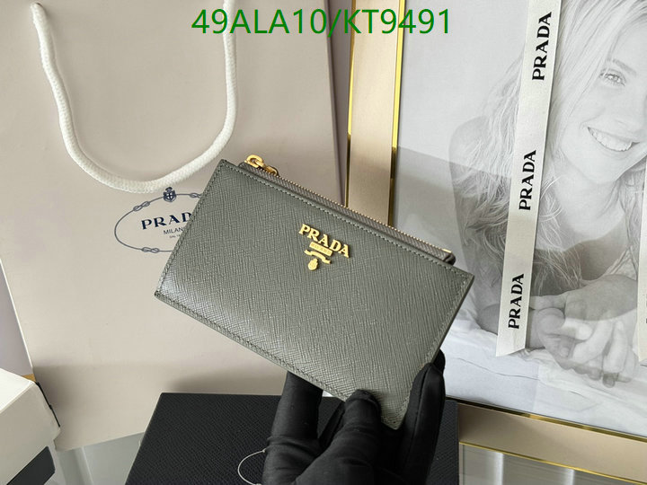 Prada-Wallet Mirror Quality Code: KT9491 $: 49USD