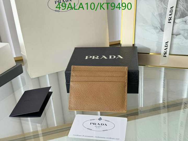 Prada-Wallet Mirror Quality Code: KT9490 $: 49USD