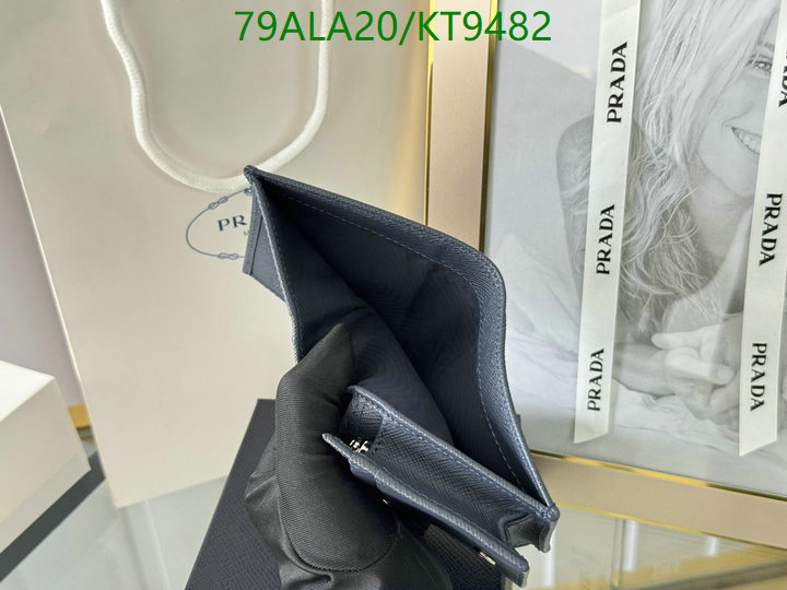 Prada-Wallet Mirror Quality Code: KT9482 $: 79USD