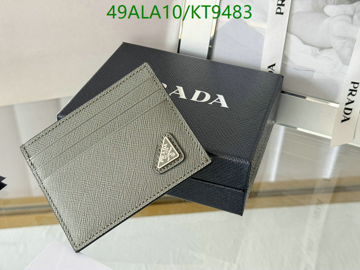 Prada-Wallet Mirror Quality Code: KT9483 $: 49USD