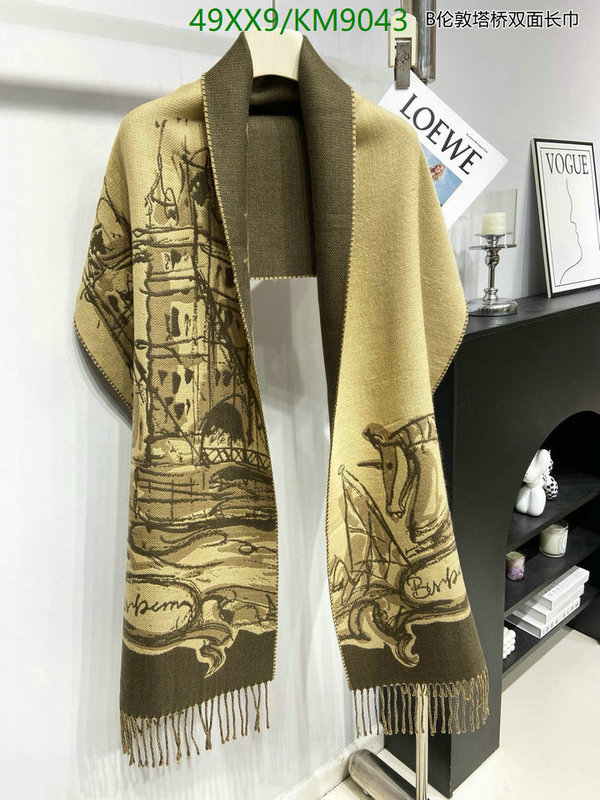 Burberry-Scarf Code: KM9043 $: 49USD