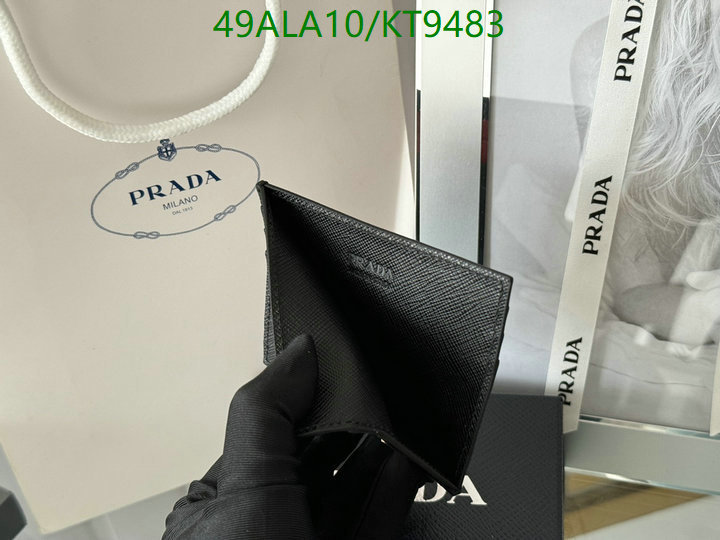 Prada-Wallet Mirror Quality Code: KT9483 $: 49USD