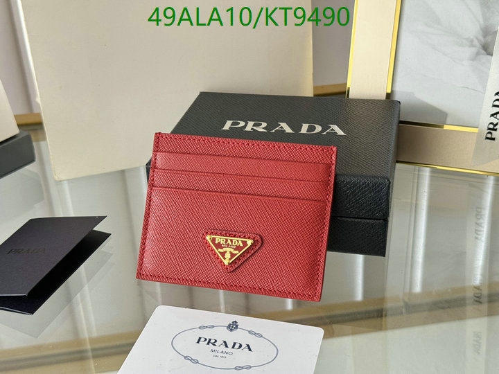 Prada-Wallet Mirror Quality Code: KT9490 $: 49USD