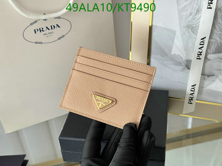 Prada-Wallet Mirror Quality Code: KT9490 $: 49USD