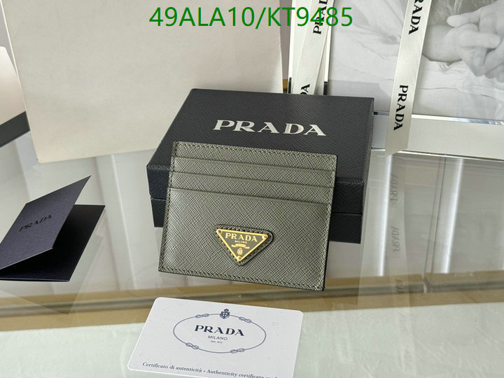 Prada-Wallet Mirror Quality Code: KT9485 $: 49USD