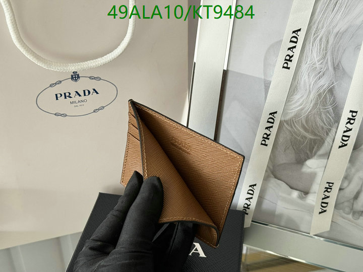 Prada-Wallet Mirror Quality Code: KT9484 $: 49USD