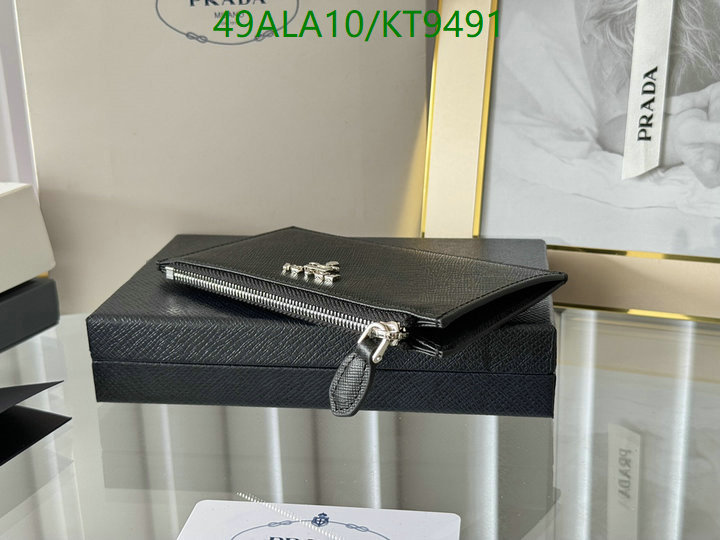 Prada-Wallet Mirror Quality Code: KT9491 $: 49USD