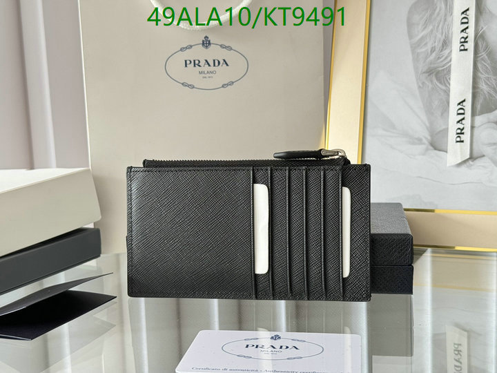 Prada-Wallet Mirror Quality Code: KT9491 $: 49USD