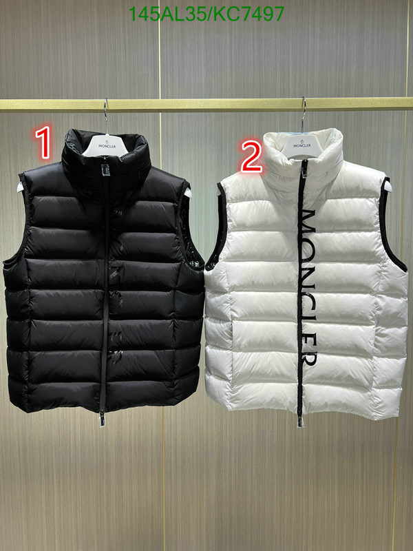 Moncler-Down jacket Men Code: KC7497 $: 145USD