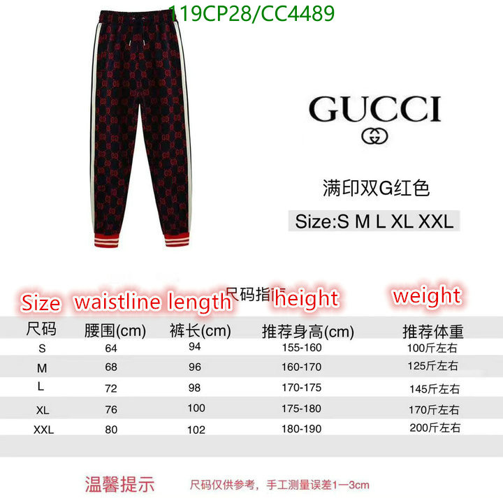 Gucci-Clothing Code: CC4489