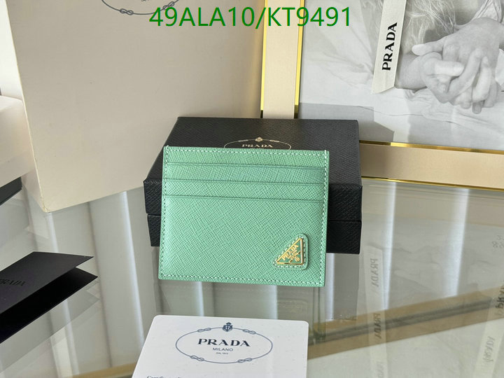 Prada-Wallet Mirror Quality Code: KT9491 $: 49USD