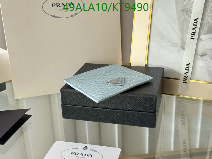 Prada-Wallet Mirror Quality Code: KT9490 $: 49USD