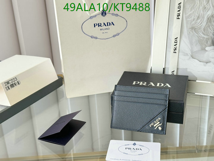 Prada-Wallet Mirror Quality Code: KT9488 $: 49USD