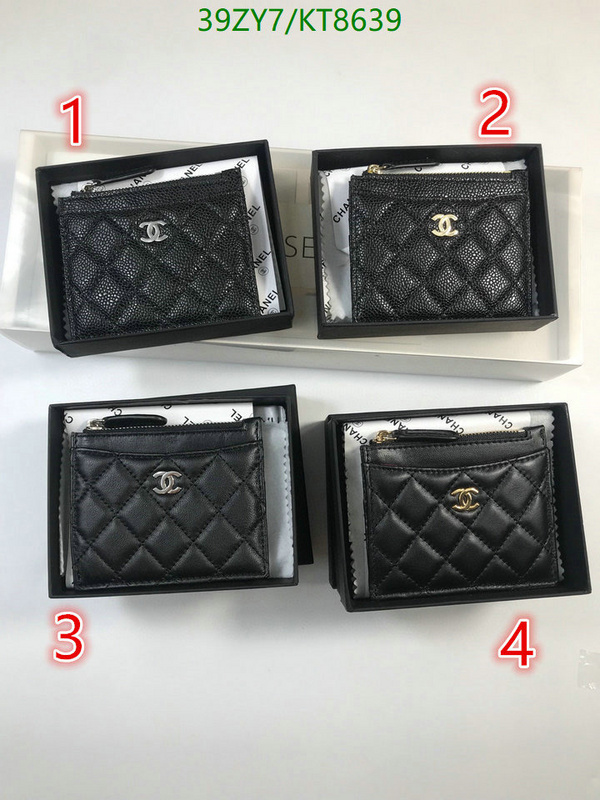 Chanel-Wallet(4A) Code: KT8639 $: 39USD