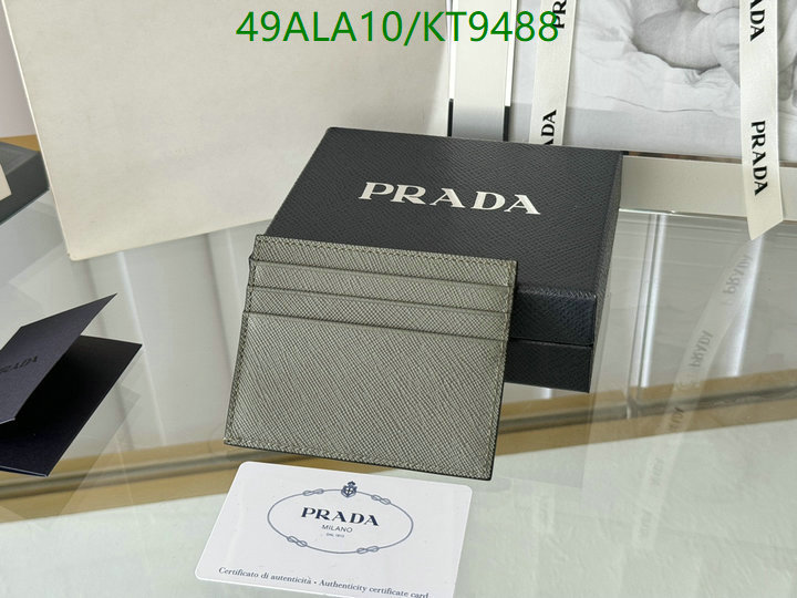 Prada-Wallet Mirror Quality Code: KT9488 $: 49USD