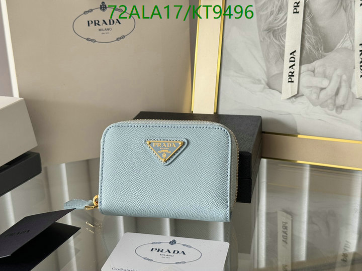 Prada-Wallet Mirror Quality Code: KT9496 $: 72USD