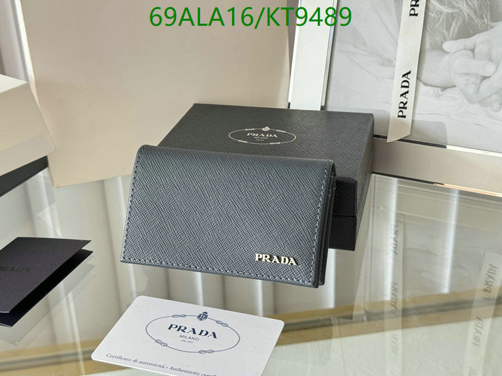 Prada-Wallet Mirror Quality Code: KT9489 $: 69USD