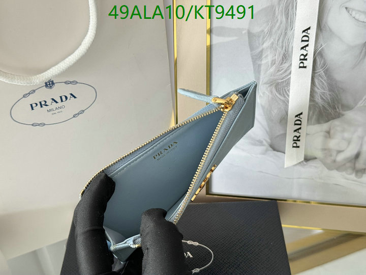 Prada-Wallet Mirror Quality Code: KT9491 $: 49USD