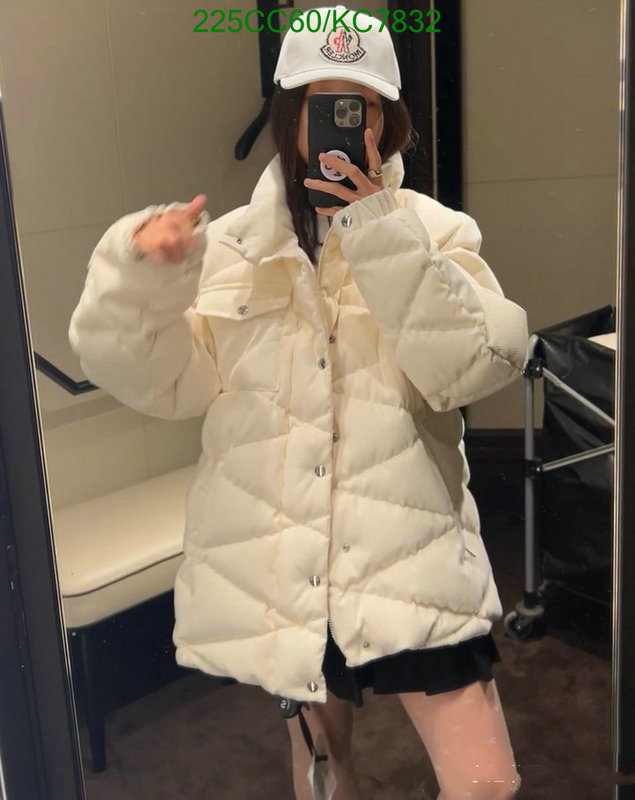 Moncler-Down jacket Women Code: KC7832 $: 225USD