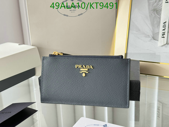 Prada-Wallet Mirror Quality Code: KT9491 $: 49USD