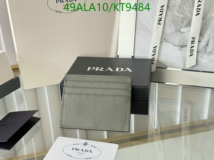 Prada-Wallet Mirror Quality Code: KT9484 $: 49USD