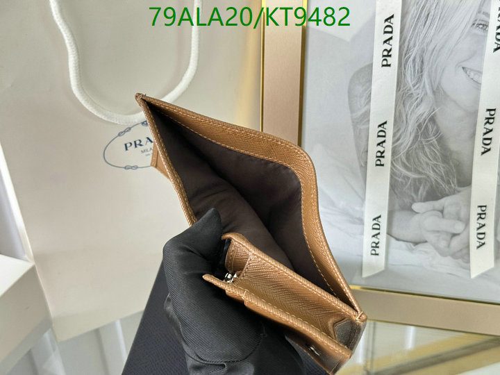 Prada-Wallet Mirror Quality Code: KT9482 $: 79USD