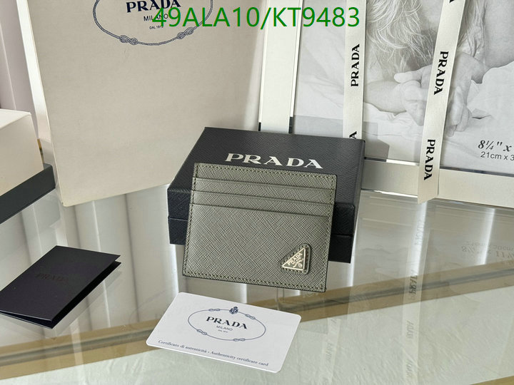 Prada-Wallet Mirror Quality Code: KT9483 $: 49USD