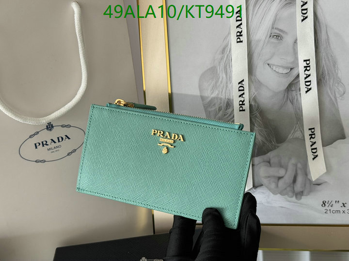 Prada-Wallet Mirror Quality Code: KT9491 $: 49USD