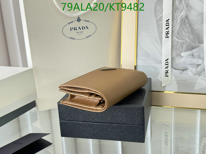 Prada-Wallet Mirror Quality Code: KT9482 $: 79USD