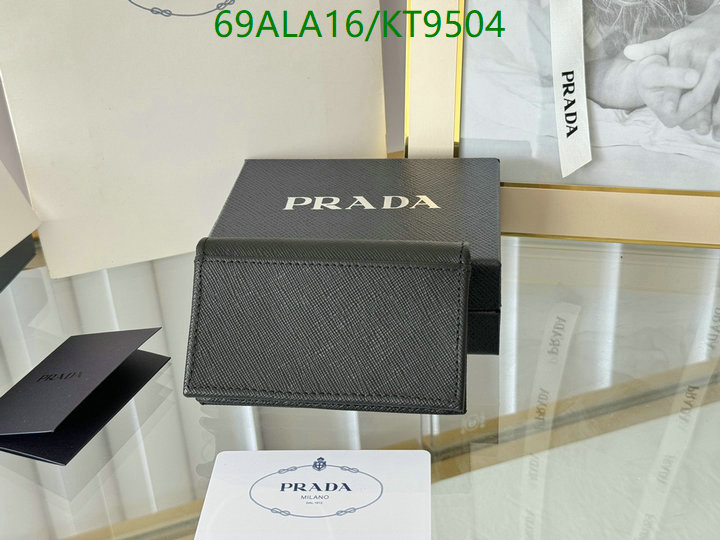 Prada-Wallet Mirror Quality Code: KT9504 $: 69USD