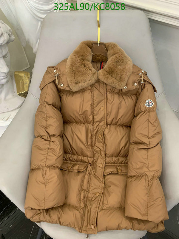 Moncler-Down jacket Women Code: KC8058 $: 325USD