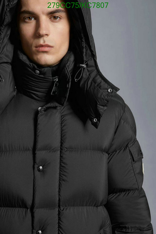 Moncler-Down jacket Men Code: KC7807 $: 279USD