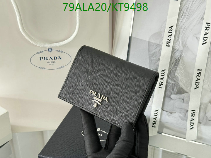 Prada-Wallet Mirror Quality Code: KT9498 $: 79USD