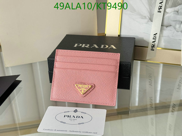 Prada-Wallet Mirror Quality Code: KT9490 $: 49USD